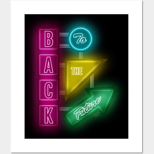 Back to the future sign Posters and Art